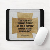 "Outside the Box" Mousepad (Mit Mouse)