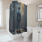 Outside the House Duschvorhang (Beispiel)