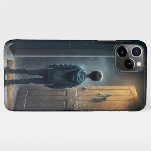 Outside the House iPhone Hülle (Rückseite (Horizontal))