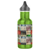 Outsider Artist  Edelstahlflasche (Links)