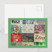 Outsider-Artist Postkarte (Vorne/Hinten)