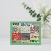 Outsider-Artist Postkarte (Stehend Vorderseite)