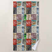 Outsider Artist  Strandtuch (Vorderseite)