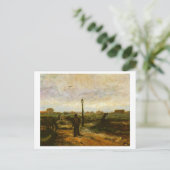 Outskirts of Paris (F264)Van Gogh Fine Art Postkarte (Stehend Vorderseite)