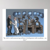 Outsourcing-Gone schlecht Poster (Vorne)