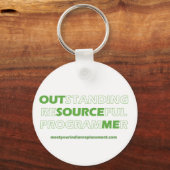 Outsourcing von Programmierern Schlüsselanhänger (Vorderseite)