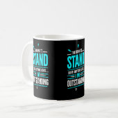 OutstandingVibes Kaffeetasse (Vorderseite Links)