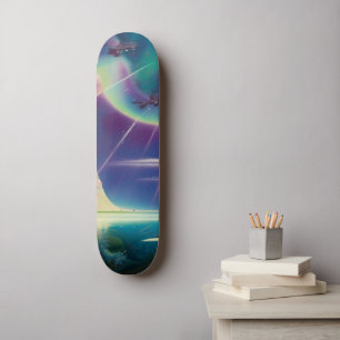 Outta Diese Welt Abstrakt Skateboard