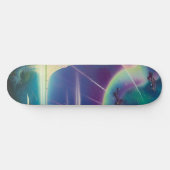 Outta Diese Welt Abstrakt Skateboard (Horizontal)