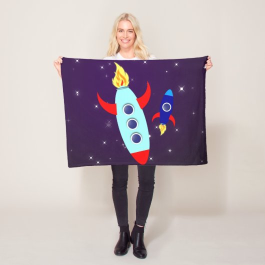 Outta Diese Welt!Junge Fleecedecke (Beispiel)