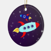 Outta Diese Welt!Junge Keramik Ornament (Links)