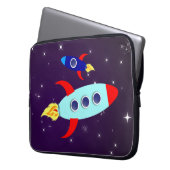 Outta Diese Welt!Junge Laptopschutzhülle (Vorderseite Links)