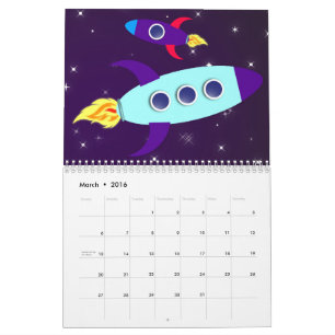 Outta Diese Welt! Mädchen Kalender