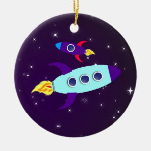 Outta Diese Welt! Mädchen Keramik Ornament