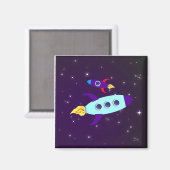 Outta Diese Welt! Mädchen Magnet (Vorderseite/Rückseite)