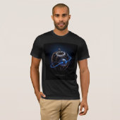 OUTTA SPACE — Blue Apple: Piercing Planet T-Shirt (Vorne ganz)