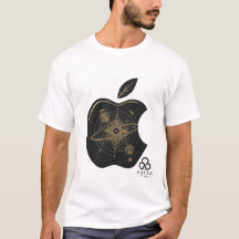 OUTTA SPACE – Kosmischer Apfel – Goldene Geometrie
