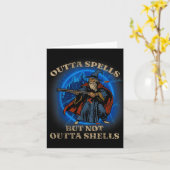 Outta Spells But Not Outta Shells Vintage  Karte (Gelbe Blume)