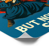 Outta Spells But Not Outta Shells Vintage  Poster (Ecke)