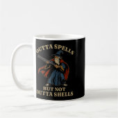 Outta Spells But Not Outta Shells Wizard Fantasy M Kaffeetasse (Links)