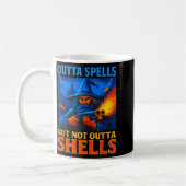 Outta Spells But Not Outta Shells Wizard Fantasy M Kaffeetasse (Links)