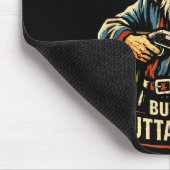 Outta Spells But Not Outta Shells Wizard Fantasy M Mousepad (Ecke)