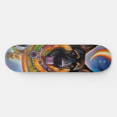 Outta This World Trippy German Shepherd Skateboard (Horizontal)