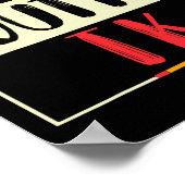 Outta Tk Graduate Tk Abschluss Übergangskinde Poster (Ecke)