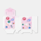 Oututer Space Rocket Planets Mädchen Geburtstag Geschenkschachtel (Ungefaltet)