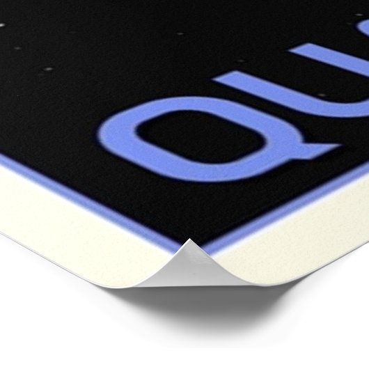 Oututer Wilds Quantum Moon Travel Poster (Ecke)