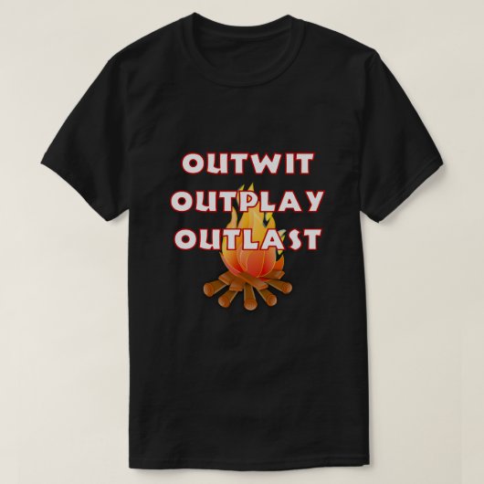 Outwit Outplay Australian Survivor (1) T-Shirt (Design vorne)