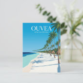 Ouvea Insel Neukaledonien Postkarte (Stehend Vorderseite)