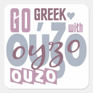 Ouzo Aufkleber
