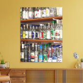 Ouzo Canvas Print Leinwanddruck (Insitu (Wohnzimmer))