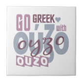 Ouzo-Fliese Fliese (Vorderseite)