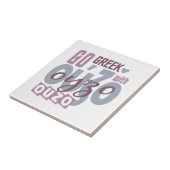 Ouzo-Fliese Fliese (Seite)