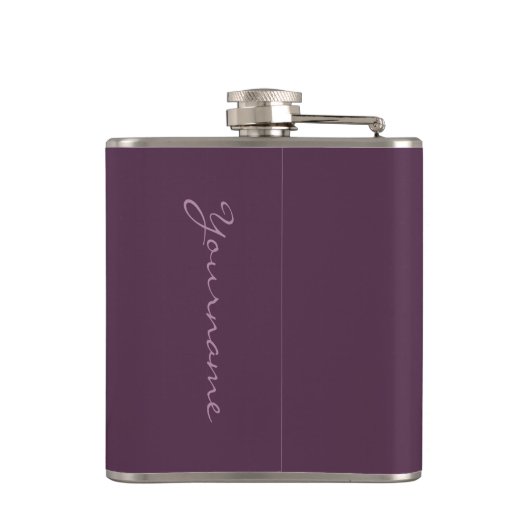 OUZO Gewohnheitsflasche Flachmann (Rückseite)