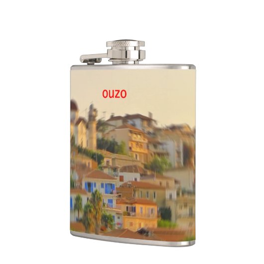 Ouzo - Koroni View Flachmann (Links)