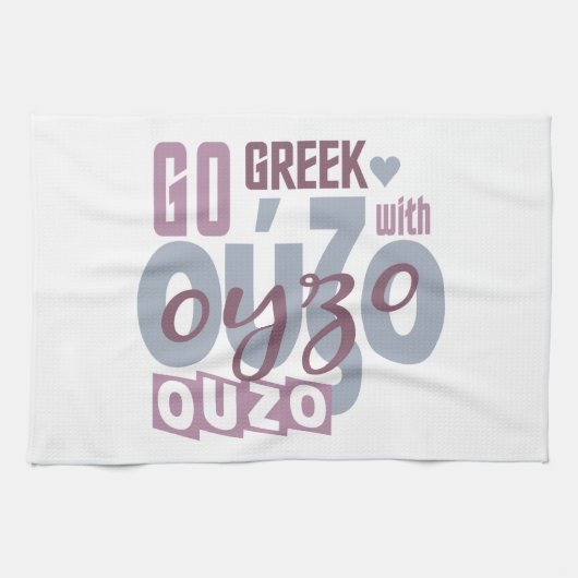 OUZO Küchentücher (Horizontal)