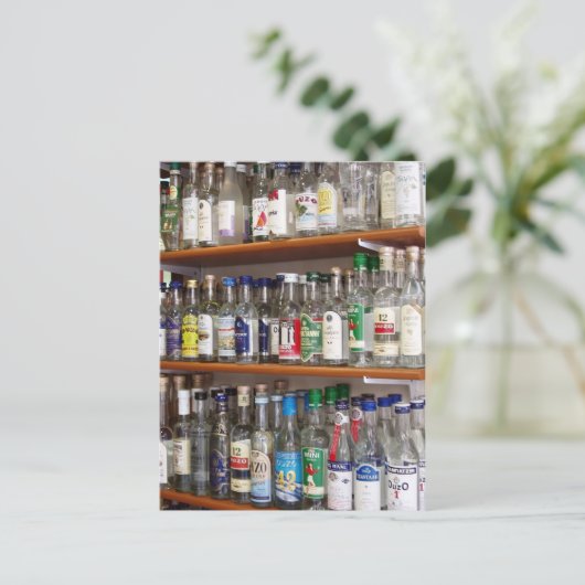 Ouzo Postcard Postkarte (Stehend Vorderseite)