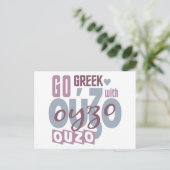 Ouzo Postkarte, anpassen Postkarte (Stehend Vorderseite)