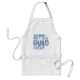 Ouzo Schürze - wählen Sie Stil & Farbe