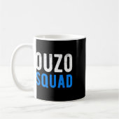 Ouzo Squad Funny Ouzo Griechischer Ostern Cinco De Kaffeetasse (Links)