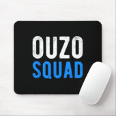 Ouzo Squad Funny Ouzo Griechischer Ostern Cinco De Mousepad (Mit Mouse)