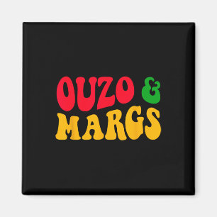 Ouzo und Margs Funny Cinco de Mayo griechisch-orth Magnet