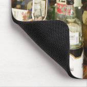 Ouzo und metaxa Alkohol Mousepad (Ecke)