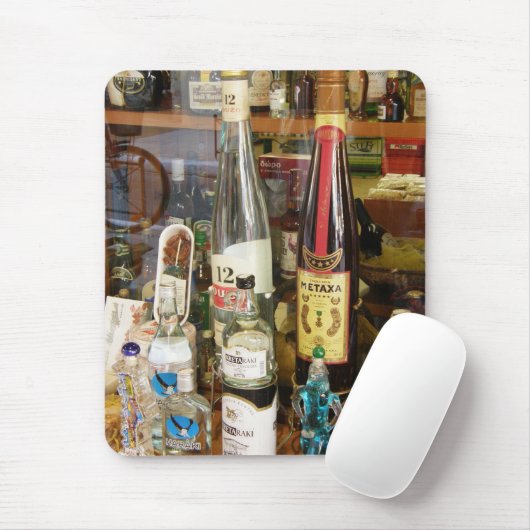 Ouzo und metaxa Alkohol Mousepad (Mit Mouse)