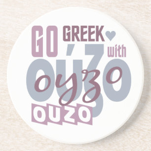 Ouzo Untersetzer