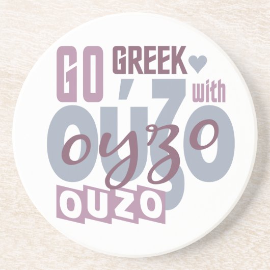 Ouzo Untersetzer (Vorne)