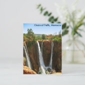 Ouzoud Falls, Marokko Postkarte (Stehend Vorderseite)